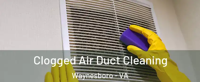  Clogged Air Duct Cleaning Waynesboro - VA