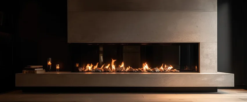 Gas Fireplace Ember Bed Design Services in Waynesboro, Virginia