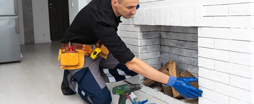 Fireplace Damaged Damper Frame Repair Services in Waynesboro, Virginia